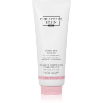 Christophe Robin Delicate Volumizing Conditioner with Rose Extracts balsam pentru păr fin cu efect de volum - imagine 2